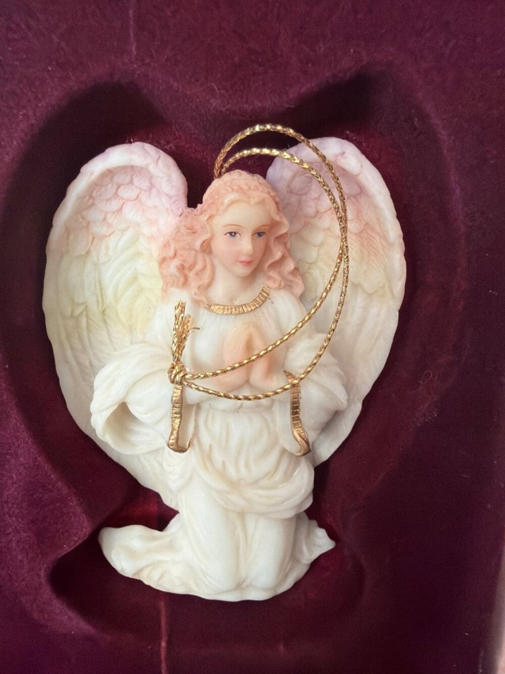 Seraphim Classics Claire & Iris Angel Ornaments Vintage Lot of 2 Roman Inc - Picture 2 of 9